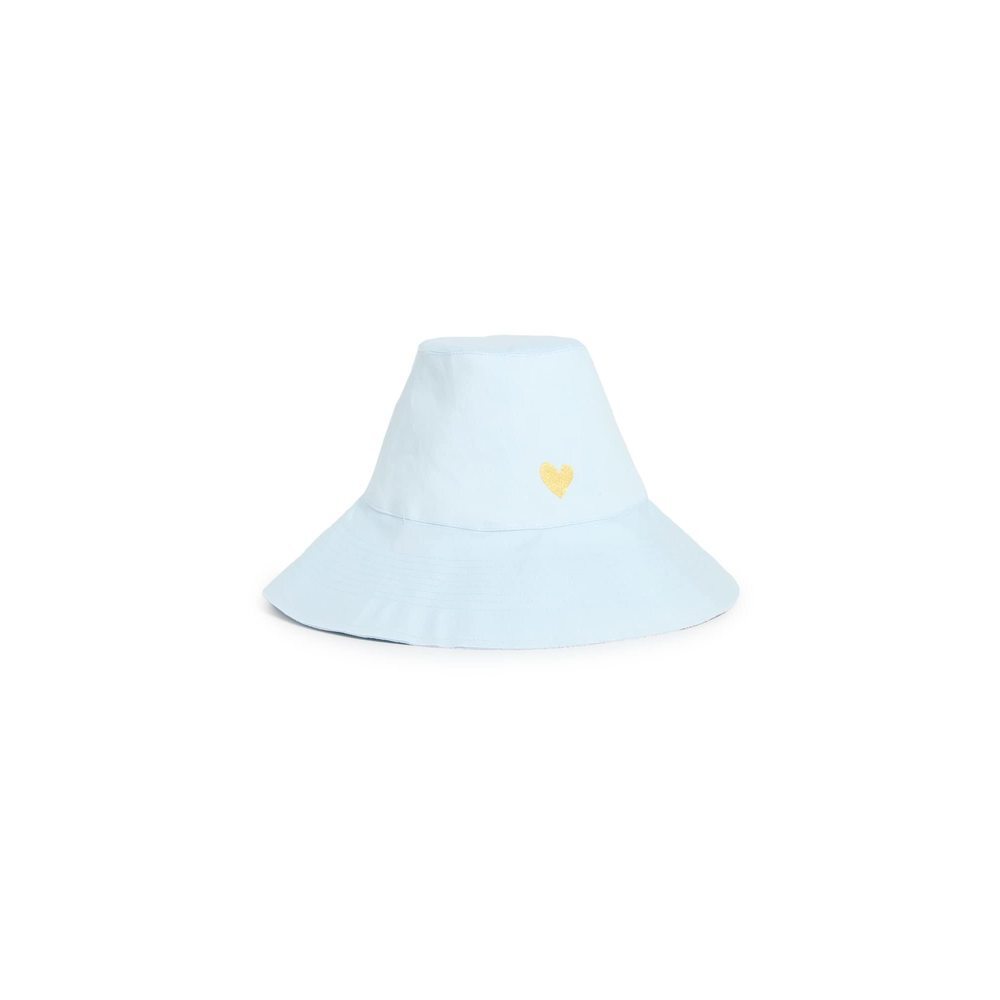 Kerri Rosenthal Women's Sunny Daze Hat, Light Wash, Blue, One Size
